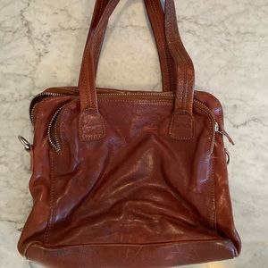Premium leather handbag